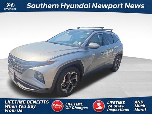 Shimmering Silver 2023 Hyundai TUCSON Limited