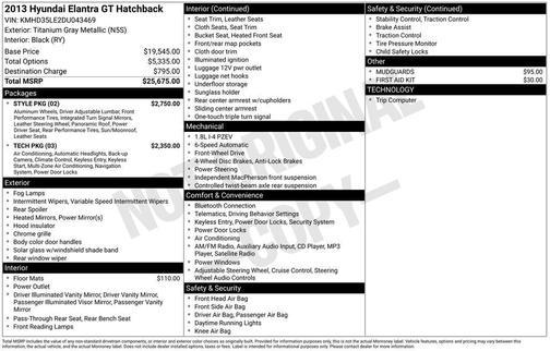 2013 Hyundai Elantra GT Base