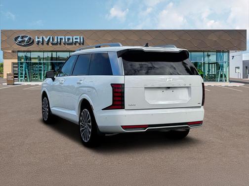 Creamy White Pearl 2026 Hyundai Palisade Hybrid Calligraphy