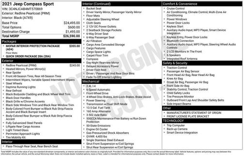 2021 Jeep Compass Sport