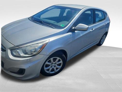 Ironman Silver Metallic 2014 Hyundai Accent GS