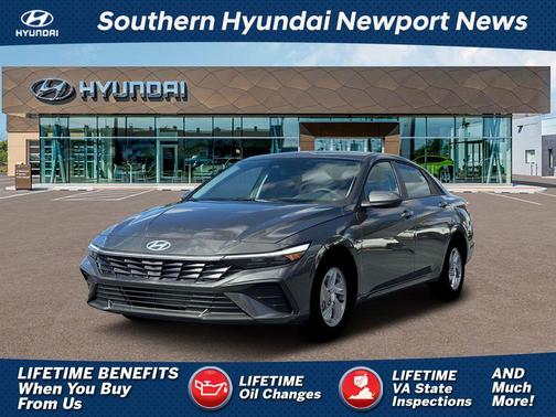 Amazon Gray 2026 Hyundai ELANTRA SE