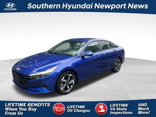 Intense Blue 2023 Hyundai ELANTRA SEL
