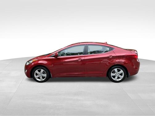 Red Allure 2012 Hyundai ELANTRA GLS