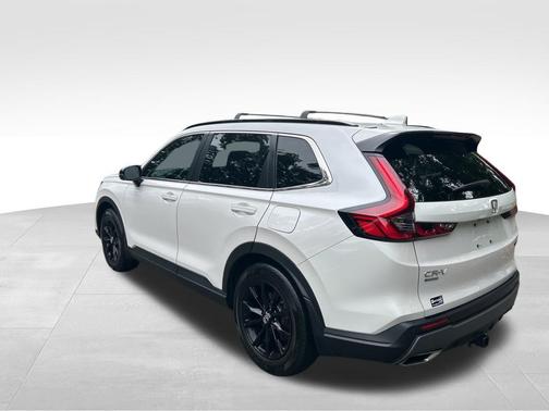 Platinum White Pearl 2025 Honda CR-V Hybrid Sport FWD