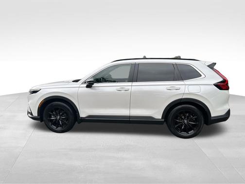 Platinum White Pearl 2025 Honda CR-V Hybrid Sport FWD