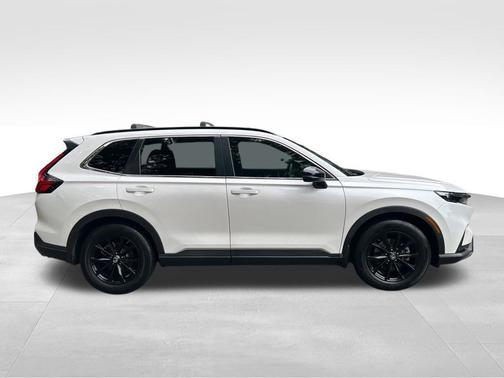 Platinum White Pearl 2025 Honda CR-V Hybrid Sport FWD
