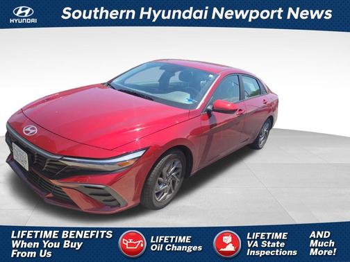 Ultimate Red 2024 Hyundai ELANTRA SEL