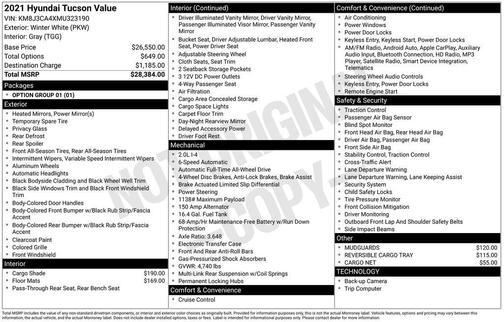 2021 Hyundai TUCSON Value