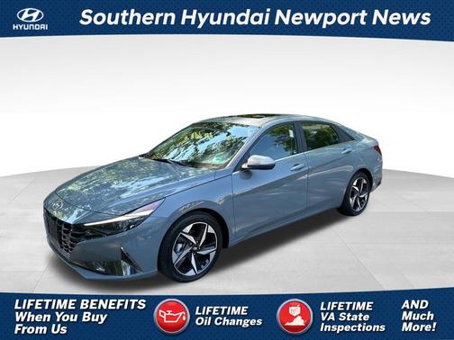Electric Shadow 2021 Hyundai ELANTRA Limited