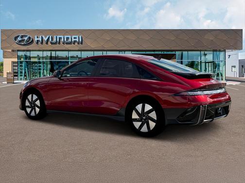 Ultimate Red 2025 Hyundai IONIQ 6 SE