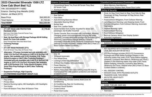 2023 Chevrolet Silverado 1500 LTZ
