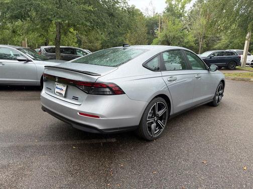 Solar Silver Metallic 2026 Honda Accord Hybrid Sport