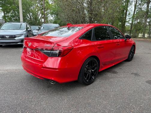 Red 2023 Honda Civic Sport
