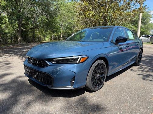 Blue Lagoon 2026 Honda Civic Hybrid Sport