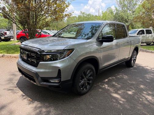 Solar Silver Metallic 2026 Honda Ridgeline Sport