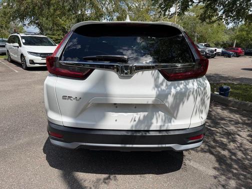 White 2020 Honda CR-V EX