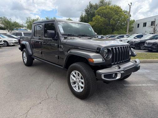 Granite Crystal Clearcoat Metallic 2023 Jeep Gladiator Sport