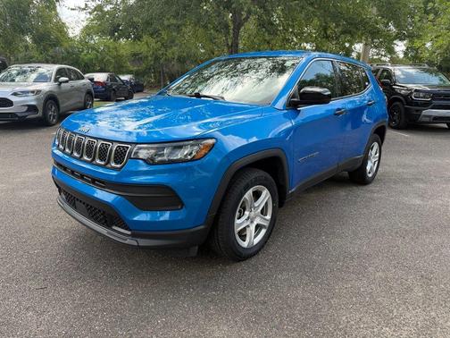 Laser Blue 2023 Jeep Compass Sport
