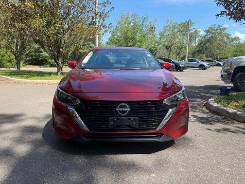 Scarlet Ember 2024 Nissan Sentra SV