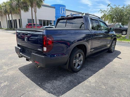 Blue 2023 Honda Ridgeline RTL