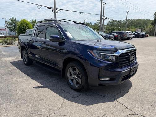 Blue 2023 Honda Ridgeline RTL