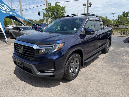 Blue 2023 Honda Ridgeline RTL