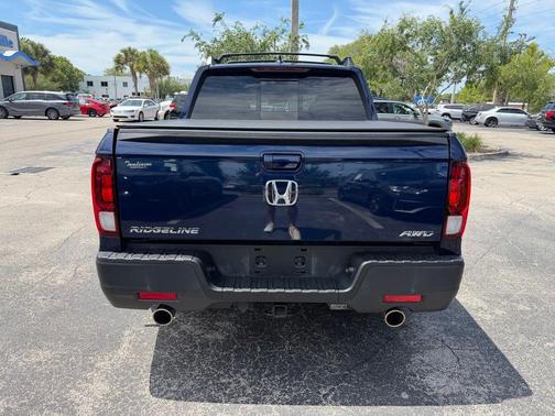 Blue 2023 Honda Ridgeline RTL
