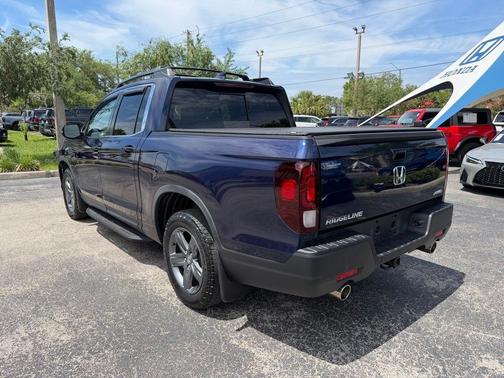 Blue 2023 Honda Ridgeline RTL