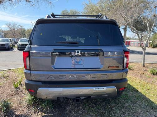 Modern Steel Metallic 2026 Honda Passport TrailSport Elite