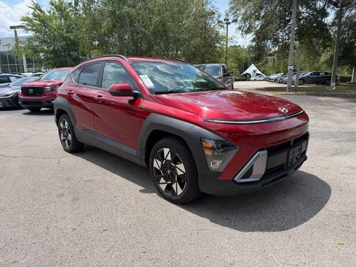 Red Metallic 2024 Hyundai KONA SEL