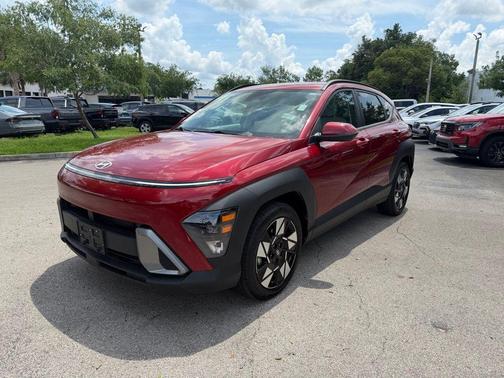 Red Metallic 2024 Hyundai KONA SEL