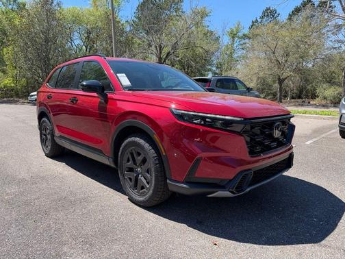 Radiant Red Metallic 2026 Honda CR-V Hybrid TrailSport
