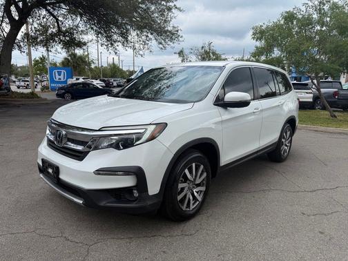 White 2021 Honda Pilot EX-L