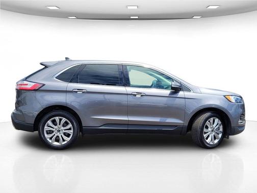 CARBONIZED GRAY 2023 Ford Edge Titanium