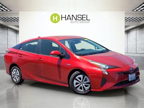 Hypersonic Red 2017 Toyota Prius Two