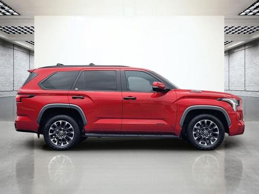 Supersonic Red 2024 Toyota Sequoia Limited