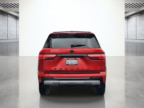 Supersonic Red 2024 Toyota Sequoia Limited