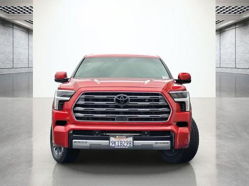 Supersonic Red 2024 Toyota Sequoia Limited