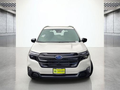 Crystal White Pearl 2026 Subaru Forester Hybrid Touring