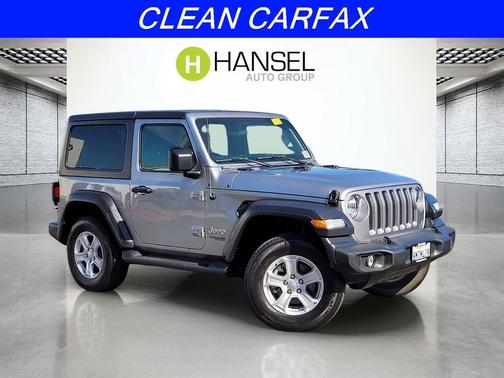 Billet Silver Metallic Clearcoat 2019 Jeep Wrangler Sport S