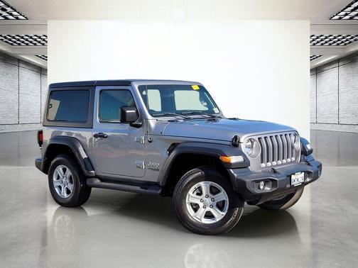 Billet Silver Metallic Clearcoat 2019 Jeep Wrangler Sport S