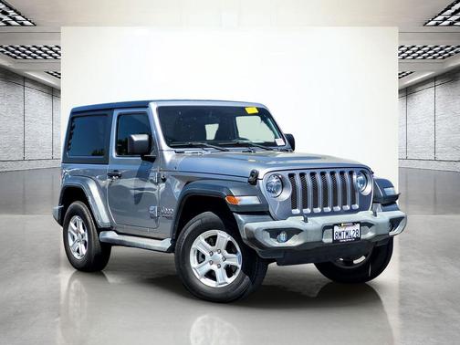 Billet Silver Metallic Clearcoat 2019 Jeep Wrangler Sport S