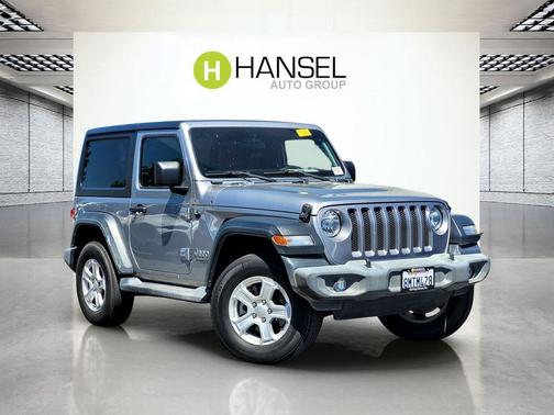 Billet Silver Metallic Clearcoat 2019 Jeep Wrangler Sport S