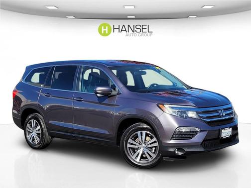 Modern Steel Metallic 2017 Honda Pilot EX-L