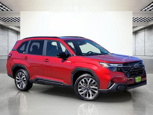 Crimson Red Pearl 2026 Subaru Forester Hybrid Touring