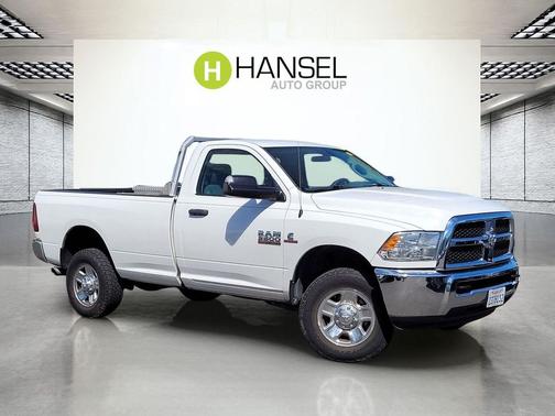 Bright White Clearcoat 2017 RAM 3500 Tradesman Regular Cab 4x4 8' Box