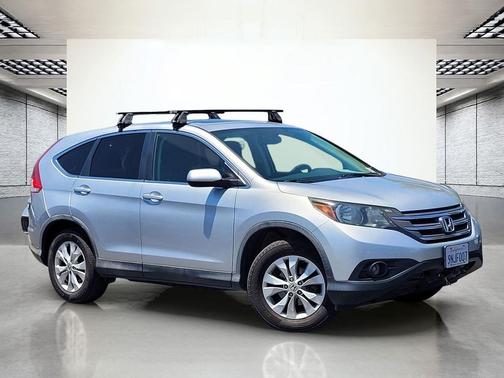 Alabaster Silver Metallic 2014 Honda CR-V EX