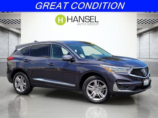 Gunmetal Metallic 2020 Acura RDX Advance Package