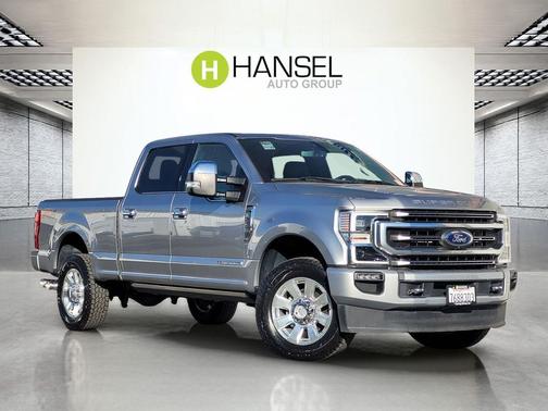 ICONIC SILVER 2021 Ford F-350 Platinum
